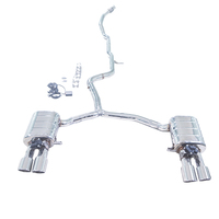 Échappement Valvetronic Professionnel de Haute Qualité pour Audi A5 2.0T B10 2025-2026, Silencieux de Tuning Poli Miroir SUS304, Performance Améliorée