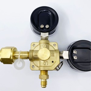 วาล์วลดแรงดัน 1/4 นิ้ว แก๊ส สแตนเลส สำหรับอุปกรณ์เครื่องดื่ม - Product Image 1