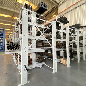 टेलीस्कोपिक कैंटिलीवर रैक स्टील पाइप वर्ग ट्यूब और ट्यूबलर सामग्री के लिए भंडारण रैक - Product Image 2