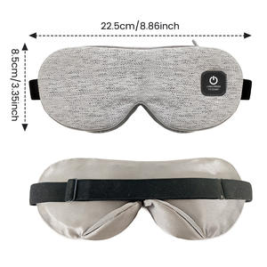 Máscara Térmica Inalámbrica para Ojos, Compresa Caliente Recargable para Ojos Secos, Alivia la Fatiga Ocular, Máscara Eléctrica USB para Dormir y Viajar - Product Image 4