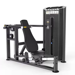 Équipement de musculation professionnel pour salle de sport : Appareil de poussée de poitrine / levée d'épaules pour la musculation, machines pour les jambes L-8004A - Product Image 1