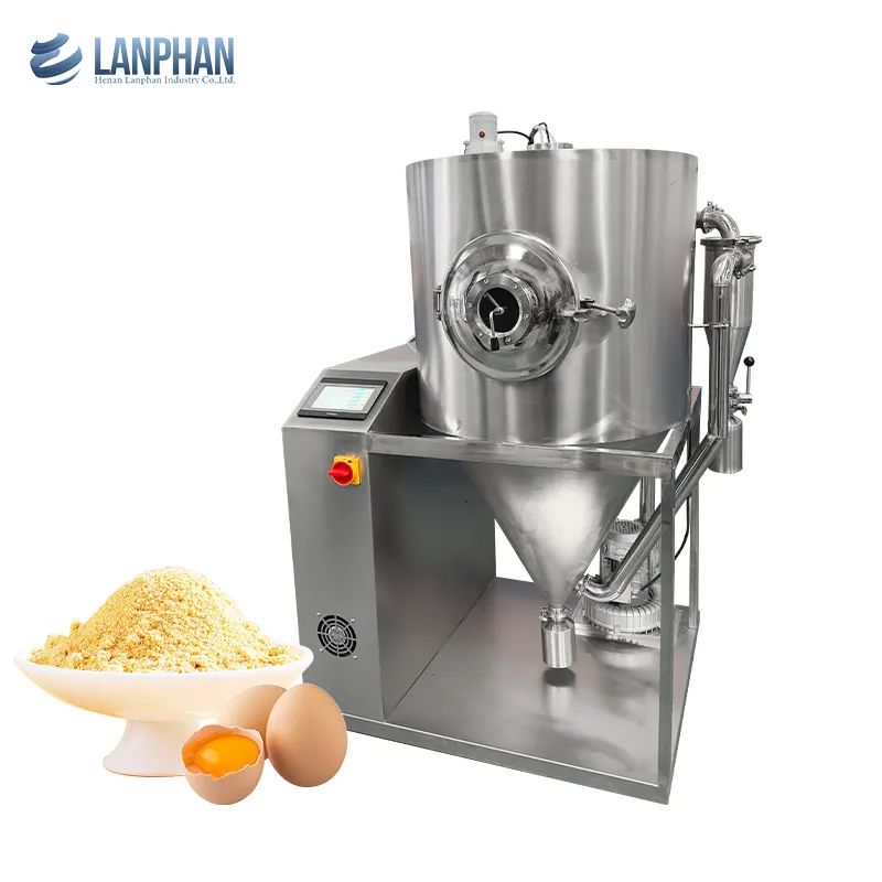 3L Acero inoxidable 36000r/min tomate huevo leche en polvo centrífugo Spray secador Industrial