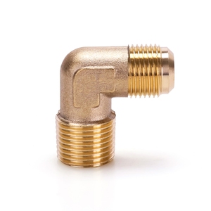 Điều hòa không khí Brass nối Doanh đôi nam chủ đề khuỷu tay lạnh bùng khuỷu tay doanh - Product Image 2
