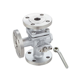   Robinet à boisseau sphérique en acier inoxydable de 2 pouces PN16 à coupure d'urgence avec bride de régulation en V - Product Image 5