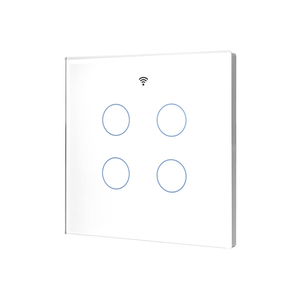 Tuya ไฟติดผนังอัจฉริยะสำหรับบ้าน1/2/3/4แก๊งควบคุมด้วยระบบสัมผัสอัจฉริยะพร้อมเสียง Alexa รองรับการจับคู่ WiFi/2.4GHz - Product Image 5