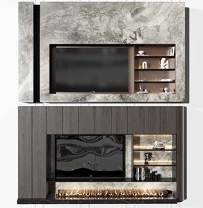 Hiện đại sang trọng nổi TV Tủ ý đá cẩm thạch Top & mềm-đóng ngăn kéo cho nhà khách sạn phòng khách hạ môn Fob - Product Image 5