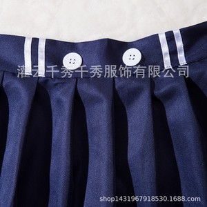 Conjunto de uniforme de marinero lindo y dulce, lencería sexy, estilo universitario dulce e inocente, uniforme de marinero, cuello marinero - Product Image 2