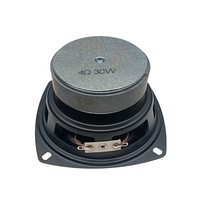 Haut-parleur médium-grave MIFOSOUND 4 pouces 105*105 mm 4 ohms 30W avec cône en PP étanche et bord en caoutchouc