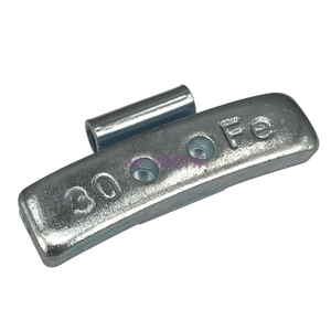 Poids d'équilibrage de roue à crochet à montage rapide de haute précision-Construction moulée sous pression antirouille pour voitures, camions légers et fourgonnettes pleine grandeur - Product Image 1