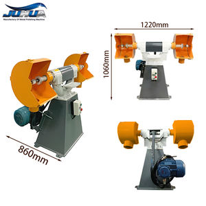 เครื่องขัดโลหะ JUHUA เครื่องขัดแบบล้ออุตสาหกรรม เครื่องขัดแบบใช้มือ สำหรับขัดสแตนเลส อลูมิเนียม - Product Image 5