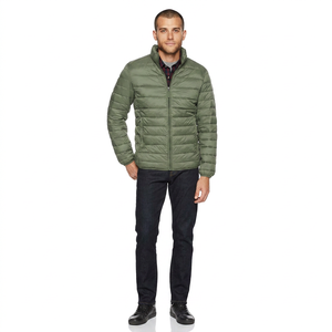 Best Selling 2024 FINER THREADS <b>Men's</b> Puffer <b>Jackets</b> Stand Collar Winter <b>Long</b> Sleeve Waterproof Breathable Quick Dry Plain Dyed - Product Image 1