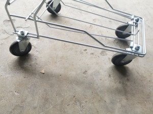 2025 iyi fiyat Metal vagon süper pazar arabası hipermarket Buggy bakkal perakende Trundler alışveriş arabası sepeti - Product Image 6