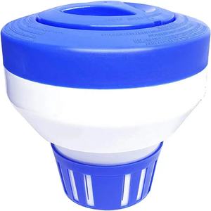 調節可能な7インチプラスチックプールフローターディスペンサー塩素タブと薬剤フィルタープール掃除ツール & アクセサリー - Product Image 3