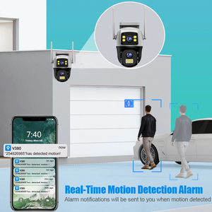 Cámara V380 Pro 4MP WIFI/4G PTZ <span class=keywords><strong>para</strong></span> Exteriores, Pantalla Dual, Detección Humana por IA, Lentes Dobles, Protección de Seguridad, Cámara IP, Audio Bidireccional - Product Image 6