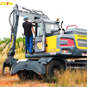 XV130 9.6T Urban Wielgraafmachine - 2200mm Breedte Dubbelcamera Bewakingssysteem met 4WD - Product Image 2