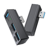 Hub universel 4-en-1 compatible avec les machines Steam, adapté pour PS5/PC, extension de transfert haute vitesse universelle
