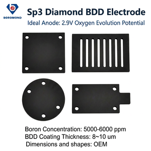 Plaque d'électrode en <span class=keywords><strong>diamant</strong></span> dopé au bore Boromond pour le traitement électrochimique des eaux usées par oxydation - Product Image 1