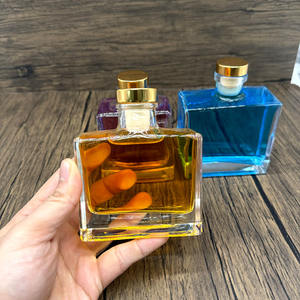 Envase Personalizado al por Mayor, Botella de Vidrio Cuadrada Transparente con Fondo Grueso para Perfume, Recargable, con Tapón de Polímero, a Buen <span class=keywords><strong>Precio</strong></span> - Product Image 6