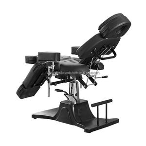 เตียงเสริมสวยปรับระดับได้คุณภาพสูงสำหรับร้านเสริมสวย เก้าอี้สักลาย - Product Image 4