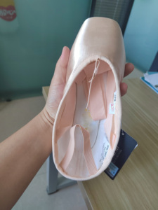 Chaussons <span class=keywords><strong>de</strong></span> <span class=keywords><strong>danse</strong></span> classique en satin <span class=keywords><strong>de</strong></span> marque, 3 niveaux <span class=keywords><strong>de</strong></span> rigidité, pour femmes - Product Image 5