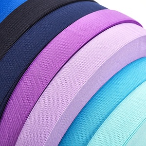 Bán buôn 38mm dày polyester nylon dệt dây đeo cao su bọc vải băng cho túi giày dệt may nhà - Product Image 2
