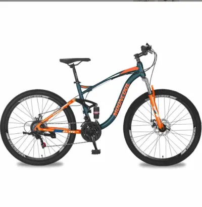 Factory direct price best 21 speeds double disc brake bicycle mtb full suspension aluminum alloy 29" mountain