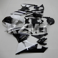 Pour Kawasaki ZX-6R 636 2009-2012 Ninja ZX6R ZX636 Kit de carénage de moto en ABS injecté, carénages personnalisés K0605-102a