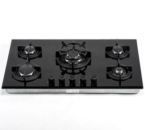 Cocina de Gas <span class=keywords><strong>SANFER</strong></span> de 5 Quemadores con Soportes para Sartenes de Hierro Fundido - Product Image 1