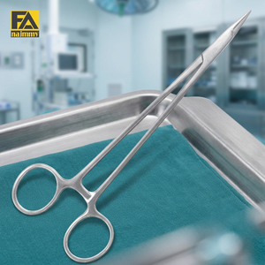 Porte-aiguille Crile-Murray en acier inoxydable, modèle fin, instrument chirurgical manuel, utilisation en chirurgie générale - Product Image 2