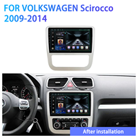 Meihua Haute Qualité 9 POUCES Android GPS Stéréo Voiture Tableau de Bord Décoration DVD Radio Cadre Intérieur Kits VW Scirocco Accessoire
