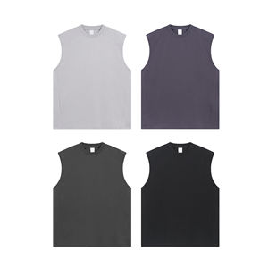 <b>Men's</b> Oversized Athletic Street Vest 2025 Streetwear Multi-Panel Sleeveless - Product Image 2