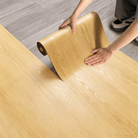 Pegatinas Autoadhesivas para Piso de PVC con Aspecto de Madera, Resistentes a la Humedad, Engrosadas, Resistentes al Desgaste, Aptas para Uso Comercial, Ocultan Imperfecciones