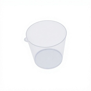 100ml Eco-Friendly Plastic & Glass <b>Measuring</b> Cup <b>Spoon</b> Scoop - Product Image 2