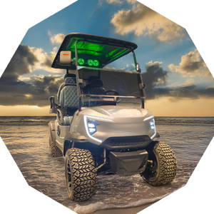 รถกอล์ฟไฟฟ้า6ที่นั่งรถกอล์ฟไฟฟ้าลิเธียมขนาด72V ราคาไม่แพง - Product Image 2