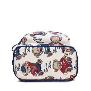 Nuovo <span class=keywords><strong>Zaino</strong></span> Scolastico <span class=keywords><strong>in</strong></span> <span class=keywords><strong>Tessuto</strong></span> con Graffiti Orso Erang, <span class=keywords><strong>Zaino</strong></span> Femminile di Alta Gamma a Grande Capacità - Product Image 6