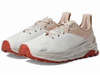Sepatu Lari Trail UNIKHAN Desain Atletik Profesional Sol Traksi Tahan Lama Berbahan Mesh Bernapas Ringan Warna Beige Oranye