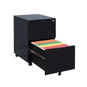 Mobile Filing Cabinet With Drawers Steel Metal File Drawer Cabinet Storage Metal Pedestal Cupboard With Drawers