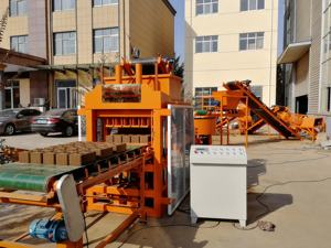 Günstiger Preis HBY5-10 chinesische voll automatische Fertiger Ton Inter lock Ziegel Block Herstellung Maschine Produktions linie Werk in Malaysia Uganda - Product Image 3