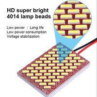4014 30/54/117SMD LED Auto Panneau Lumière Lecture Dôme Ampoule Voiture Intérieur Toit Lampe T10 W5W C5W C10W Ba9s Festoon 3 Adaptateur Base