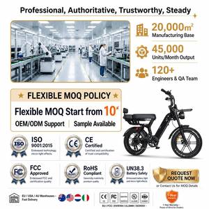 Bicicleta Eléctrica para Mujer VOMO X70, Bicicleta de Montaña Híbrida Todoterreno, Batería de Litio de 20 Pulgadas, Almacén en la UE, Fatbike X70 Eléctrica - Product Image 3