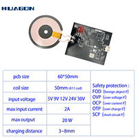 Module de charge sans fil Qi2 15W 20W à charge rapide, chargeur sans fil 25W OEM ODM