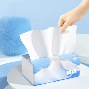 Emballage personnalisé écologique et serviettes en papier douces jetables à 2 plis pour la maison, le bureau et la voiture - Product Image 4