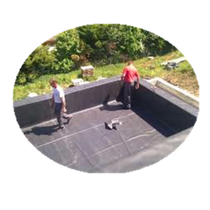 Membrane imperméable en <span class=keywords><strong>EPDM</strong></span> de 1 mm d'épaisseur pour bassin à poissons, réservoir, agriculture, revêtement de ferme - Product Image 5