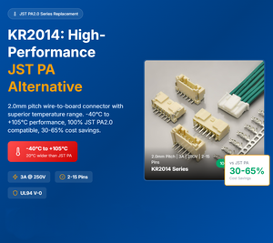 KR2014 <span class=keywords><strong>JST</strong></span> <span class=keywords><strong>Pap</strong></span> ตัวเชื่อมต่อสาย SMT 2.0มม. ไปยังบอร์ดตัวเชื่อมต่อสำหรับการใช้งาน PCB - Product Image 2