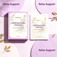Patchs transdermiques quotidiens à base d'ashwagandha, respectueux de la peau, avec logo personnalisé et marque privée
