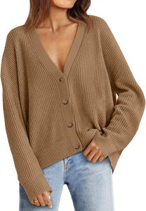 2025 automne mode tenues décontractées femmes surdimensionnées vestes de travail en tricot léger avec chandails à Logo en relief - Product Image 3