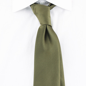 Venta al por mayor Trajes de hombre Accesorio de negocios <span class=keywords><strong>Corbata</strong></span> informal Color sólido Hombre Satén Tela de poliéster liso <span class=keywords><strong>Corbata</strong></span> de 7cm - Product Image 6