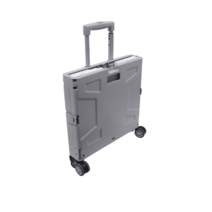 Chariot de camping à roulettes très populaire pour coffre de voiture, portable, pour <span class=keywords><strong>courses</strong></span>, supermarché, organisation de bagages avec housse - Product Image 4