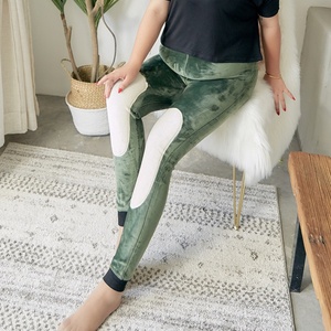 Autunno inverno 100kg extralarge pantaloni termici dimagranti per donne <span class=keywords><strong>taglie</strong></span> <span class=keywords><strong>forti</strong></span> Leggings spessi foderati in pile - Product Image 3