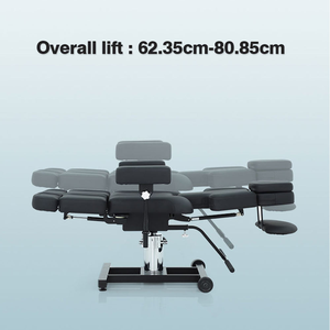 Table <span class=keywords><strong>de</strong></span> <span class=keywords><strong>massage</strong></span> incurvée pour salon <span class=keywords><strong>de</strong></span> beauté, équipement réglable, table <span class=keywords><strong>de</strong></span> <span class=keywords><strong>massage</strong></span> hydraulique d'<span class=keywords><strong>occasion</strong></span> pour soins du visage - Product Image 5